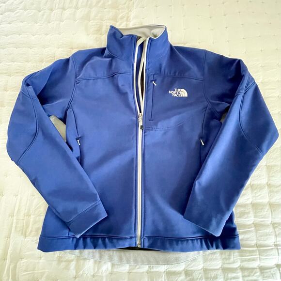 🌷HP🌷The North Face Apex Bionic Soft Shell Jacket – Royal Blue Size M | EUC - Picture 1 of 12